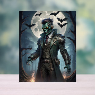 Le monstre de Halloween Steampunk Frankenstein