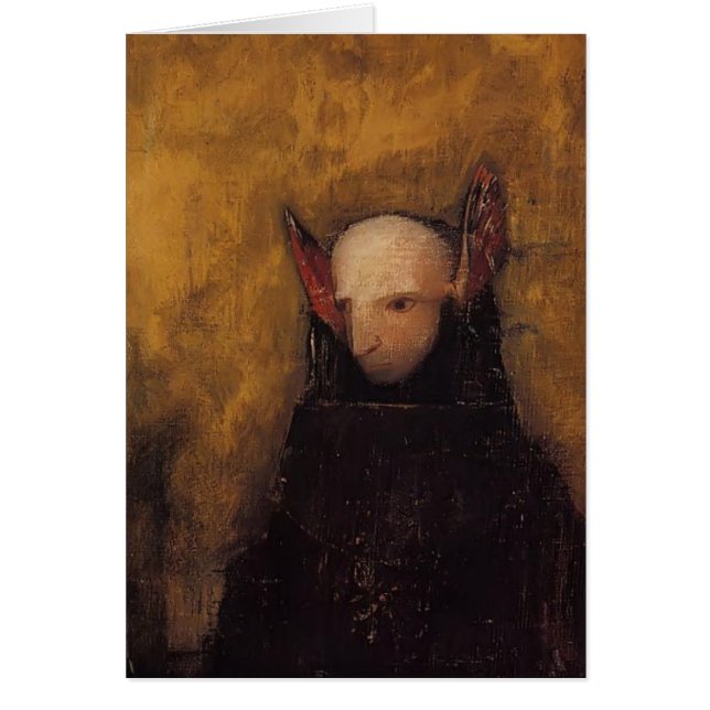 Le monstre par Odilon Redon (Devant)