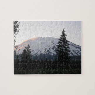 Le Mont Saint Helens au puzzle de coucher du