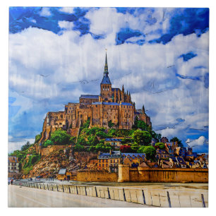 Le Mont Saint Michel Tile