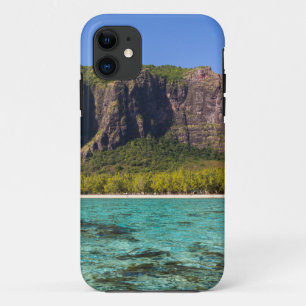 Le Morne Brabant Mauritius with sea panoramic iPhone 11 Case