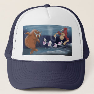 Le morse et le casquette de charpentier