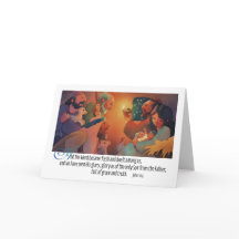 "Le mot est devenu carte de Noël de chair"