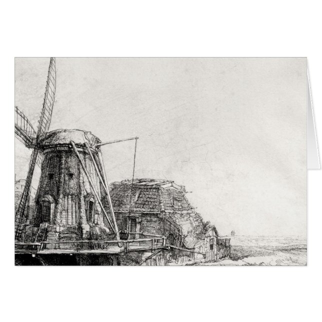 Le moulin, 1641 (Devant horizontal)