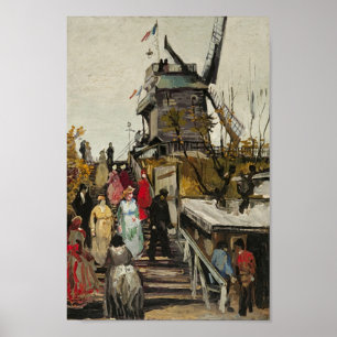 Le Moulin de Blute-Fin Van Gogh Fine Art Poster