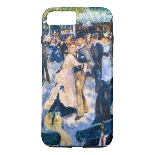 Le Moulin de la Galette by Auguste Renoir Fine Art Case-Mate iPhone Case (Back)