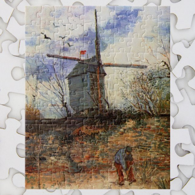 Le Moulin de la Galette by Vincent van Gogh Jigsaw Puzzle (Creator Uploaded)