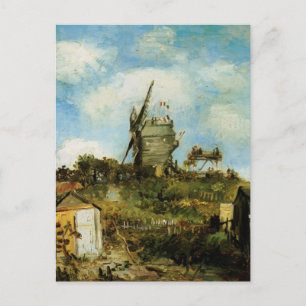 Le Moulin de la Galette by Vincent van Gogh Postcard