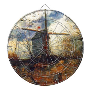 Le Moulin de la Galette Van Gogh Dartboard