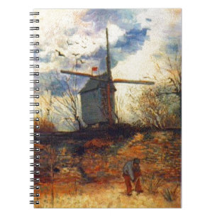Le Moulin de la Galette Van Gogh Notebook