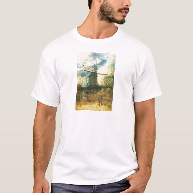 Le Moulin de la Galette Van Gogh T-Shirt (Front)