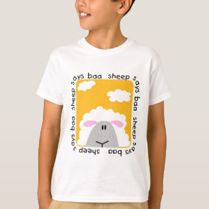Le mouton indique le T-shirts et les cadeaux de