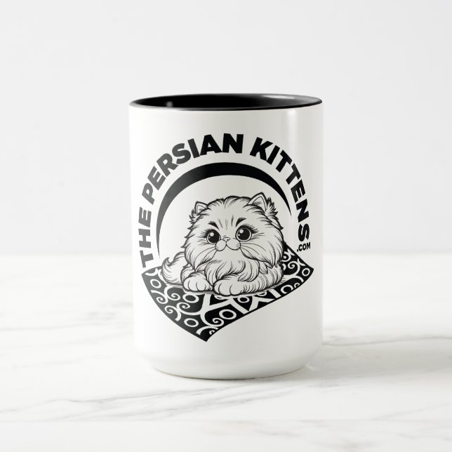 Le Mug Logo des Chatons Persans 1 (Centre)