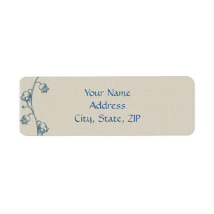 Le muguet sur la toile d'Ecru