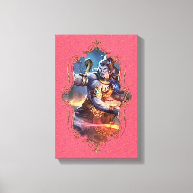 Le Mystique De L'Inde 36 - Toile Enveloppée (Recto)