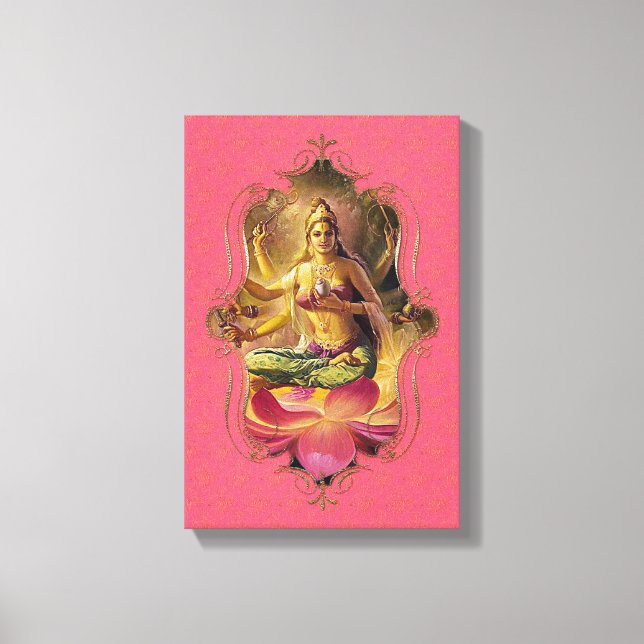 Le Mystique De L'Inde 39 - Toile Enveloppée (Recto)