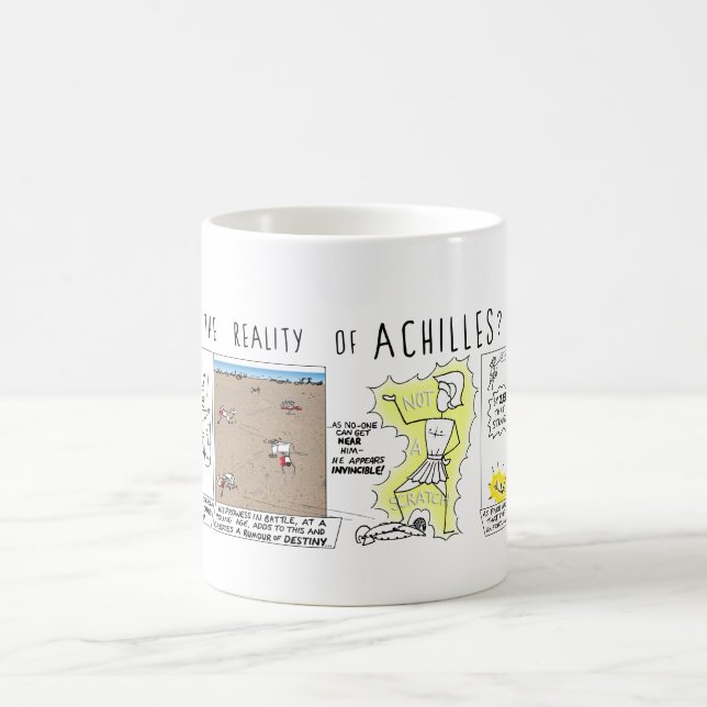 Le mythe grec Comix Achilles pt 2 la réalité Mug (Centre)