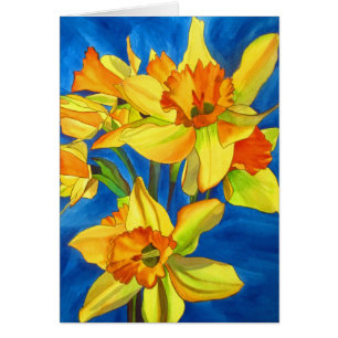 Le narcisse jaune de jonquilles fleurit l'art