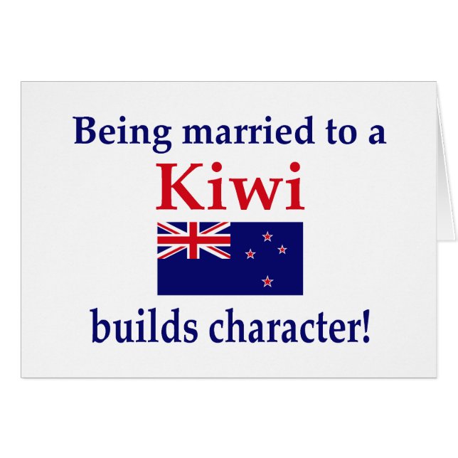 Le Néo-zélandais établit le caractère (Devant horizontal)