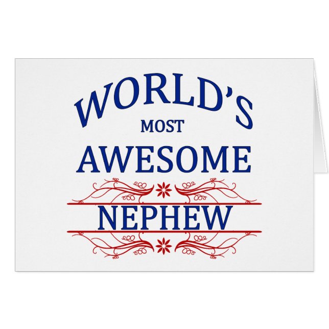 Le neveu le plus impressionnant du monde (Devant horizontal)