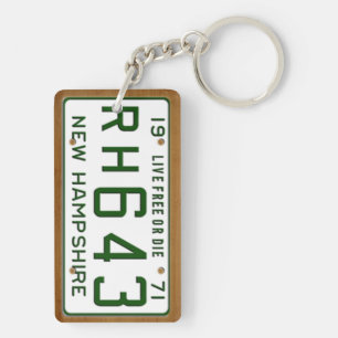 Le New Hampshire 1971 porte - clés vintages de