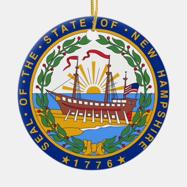 Le New Hampshire * ornement (Devant)