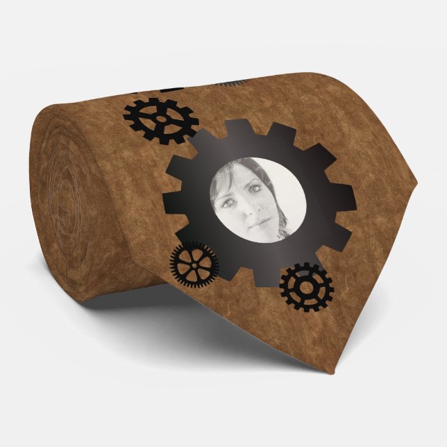 Le noir embraye la cravate de photo (Roulé)