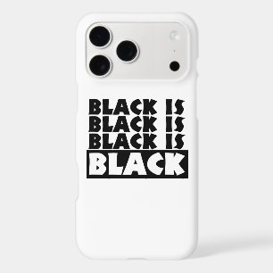 Le noir est noir