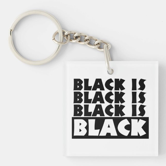 Le noir est noir (Devant)