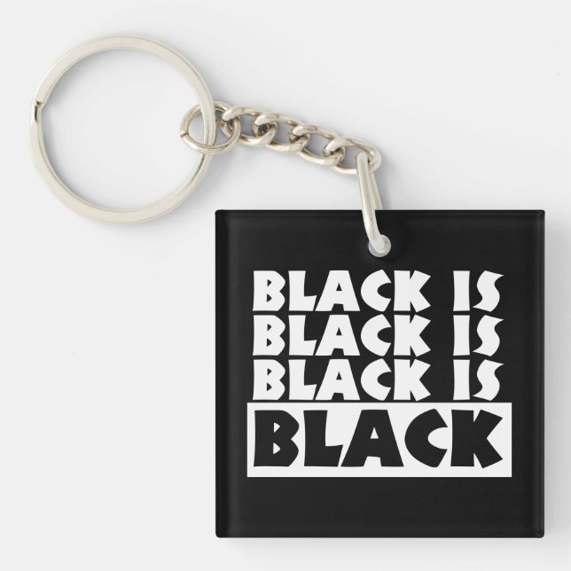 Le noir est noir (Devant)