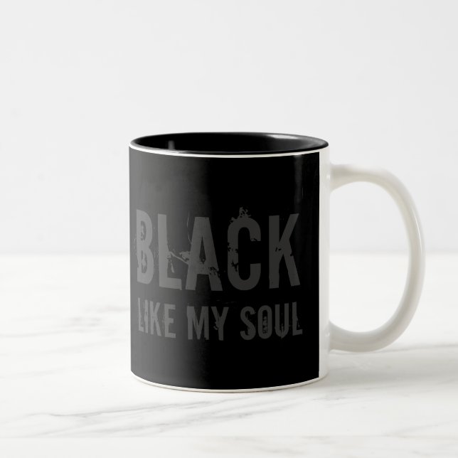 Le NOIR FINAL aiment ma tasse de café d'âme (Droit)