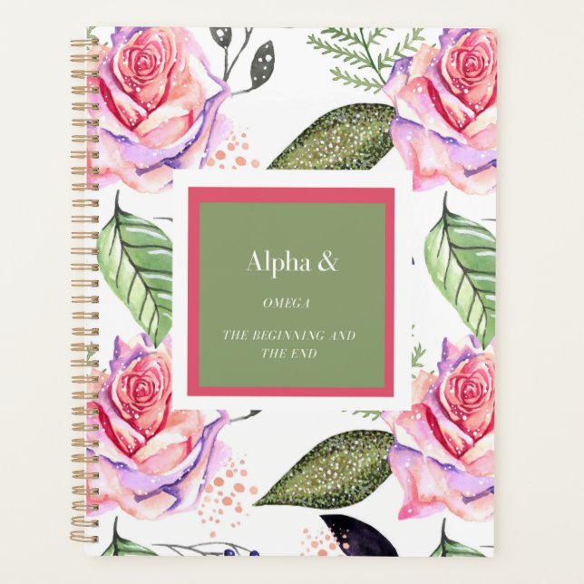 Le nom de Dieu Prayer Planner-Journal (Devant)