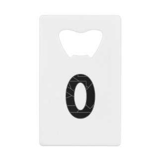 Le nombre zéro (0) en noir
