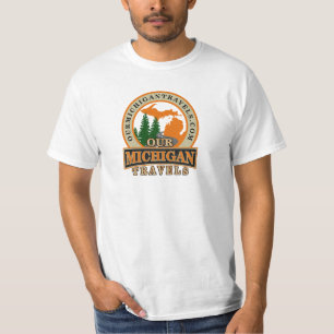 Le notre Michigan voyage le T-shirt officiel TS1
