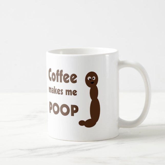 Le nouveau café me fait la dunette - tasse (Droite)