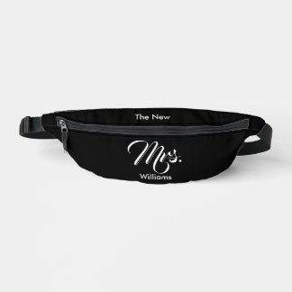 Le nouveau nom de Mme Noir et blanc Script