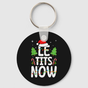Le Now Let It Snow Funny Christmas Winter Xmas Wor Keychain
