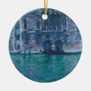 Le palais da Mula Claude Monet  Bottle   Ceramic Ornament