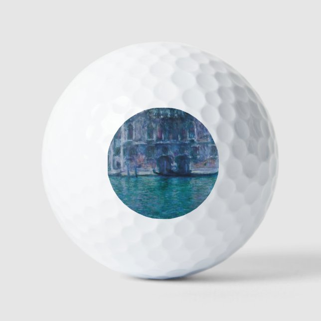 Le palais da Mula Claude Monet   Golf Balls (Front)