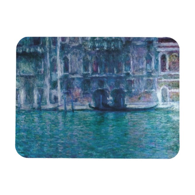 Le palais da Mula Claude Monet   Magnet (Horizontal)