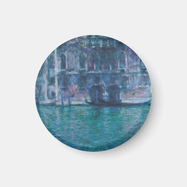 Le palais da Mula Claude Monet Magnet (Front)