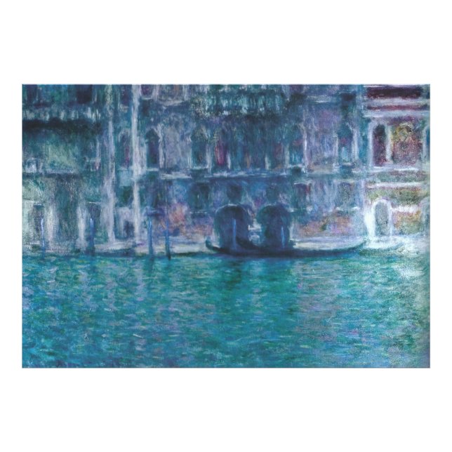 Le palais da Mula Claude Monet  Photo Print (Front)