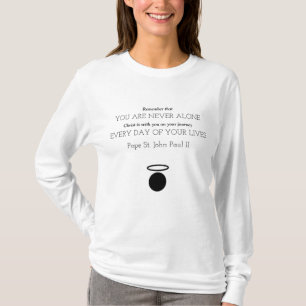Le pape Jean-Paul II cite le T-shirt féminin