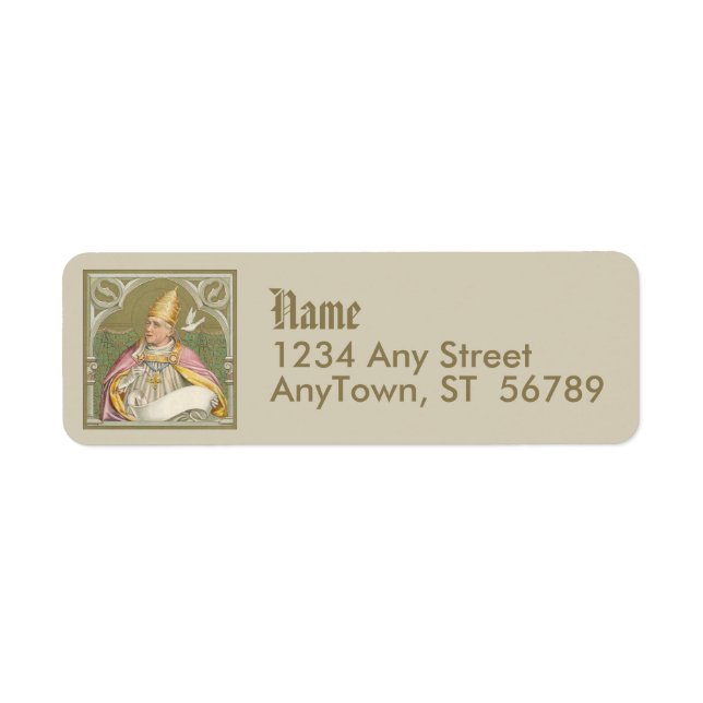 Le pape Saint Grégoire le Grand (M 067) (Devant)