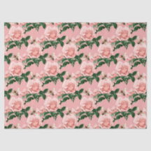 Le papier de soie de la série abeille rose et or D
