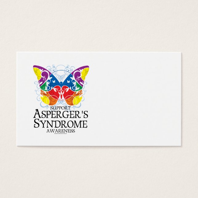 Le papillon du syndrome d'Asperger (Devant)