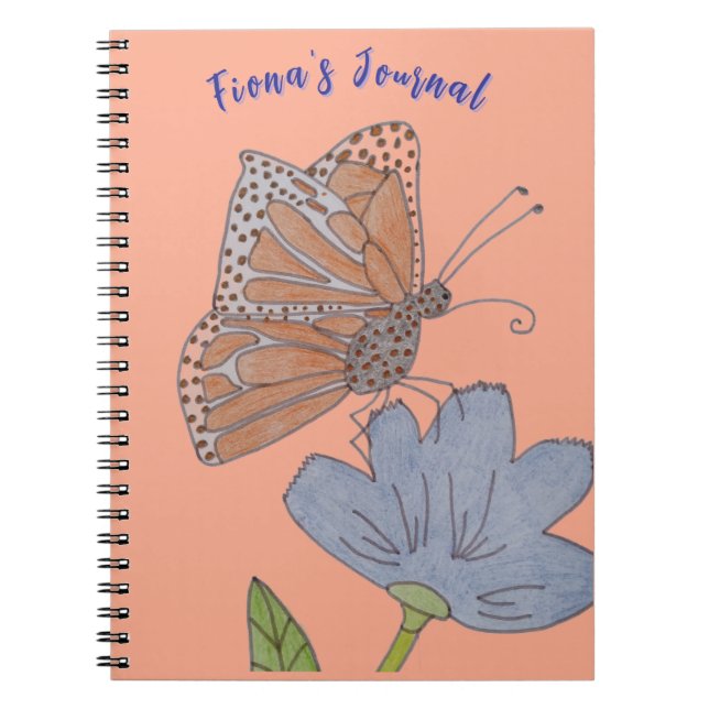 Le Papillon et le Journal des fleurs de Fiona (Devant)