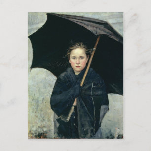Le parapluie par Marie Bashkirtseff Carte postale 