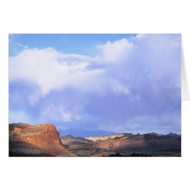 Le Parc National Capitol Reef, Utah. États-Unis Cu (Devant horizontal)