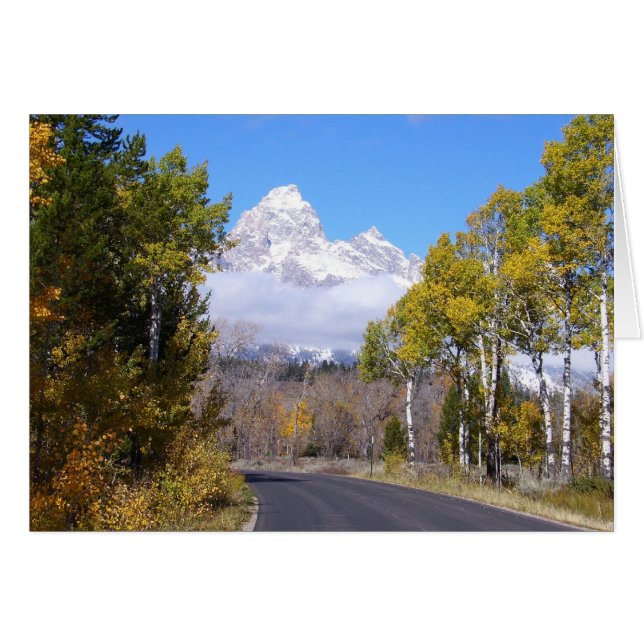 Le Parc national de Grand Teton (Devant horizontal)